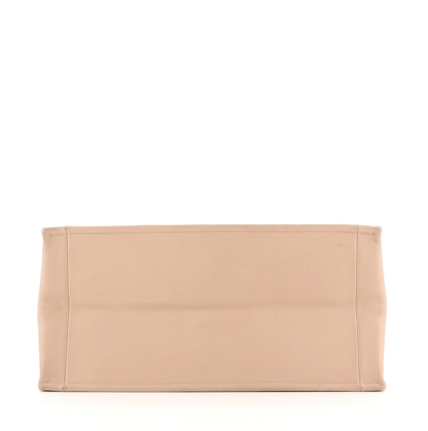Book Tote Embossed Leather Small