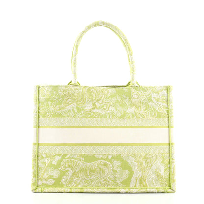 Book Tote Embroidered Canvas Small