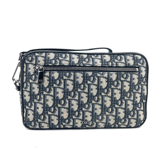 CHRISTIAN DIOR Oblique Toiletry Bag